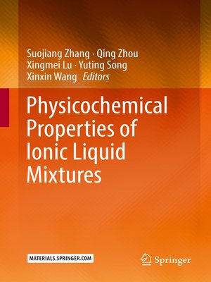 cover image of Physicochemical Properties of Ionic Liquid Mixtures